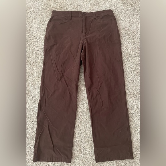 Gloria Vanderbilt Plus sz 18 Brown Straight Leg Pants - Picture 11 of 11